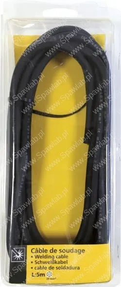 GYS Miedziany Przewód Spawalniczy 25 mm² - 5 M - Torba z Hakiem 45408