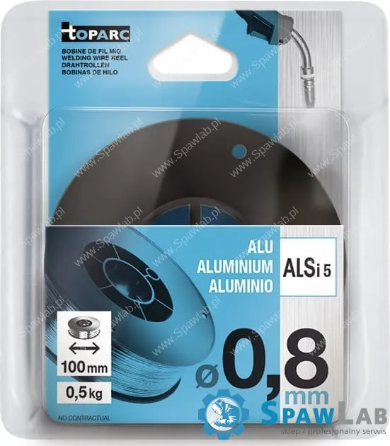 GYS MIG Wire Reel AlSi5 Ø0.8 - 0.5 KG D.100 - ER4043 / S Al 4043A 86685