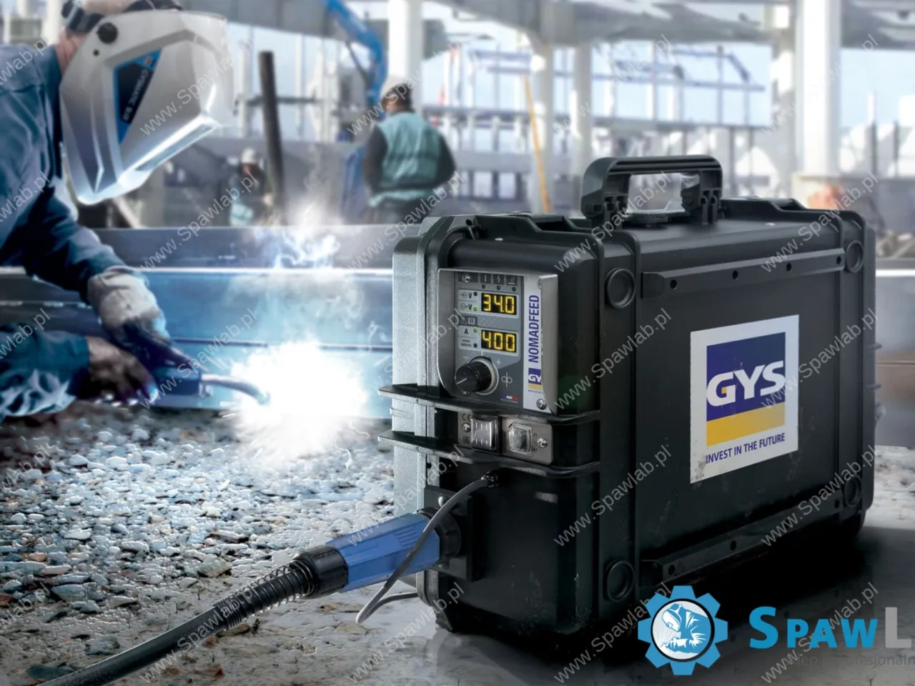 GYS Nomadfeed 425-4 AIR Wire Feeder 36291, zdjęcie 2