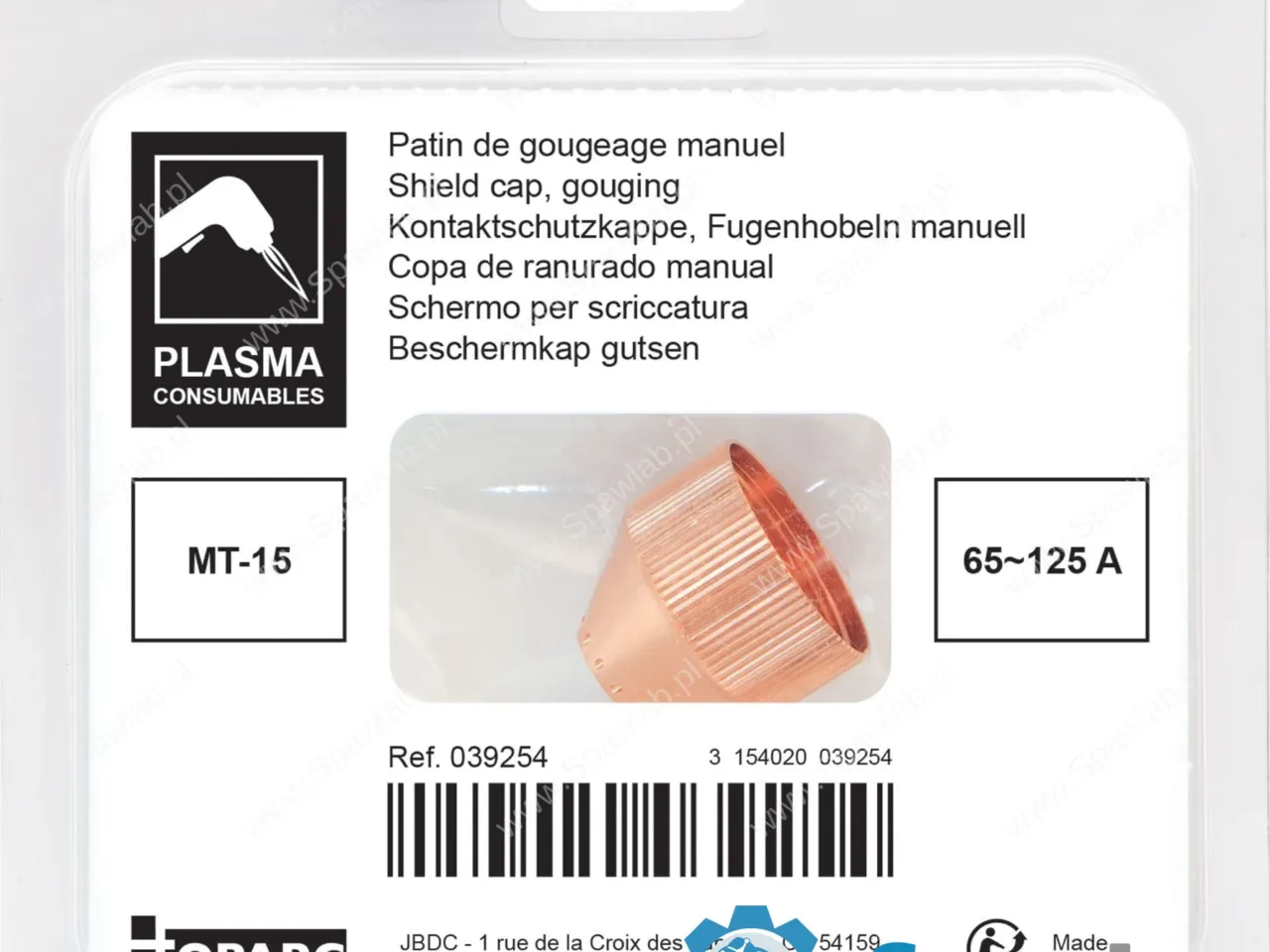GYS Osłona do żłobienia MT-125 39254, zdjęcie 2