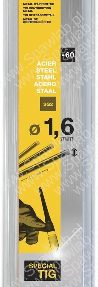 GYS Pręty do TIG Stal Ø1.6 87224