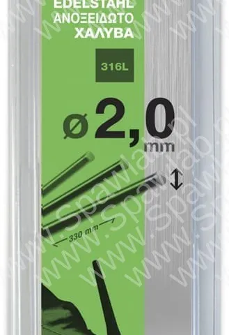 GYS Pręty TIG Stal Nierdzewna 316L Ø2.0 330mm 87279