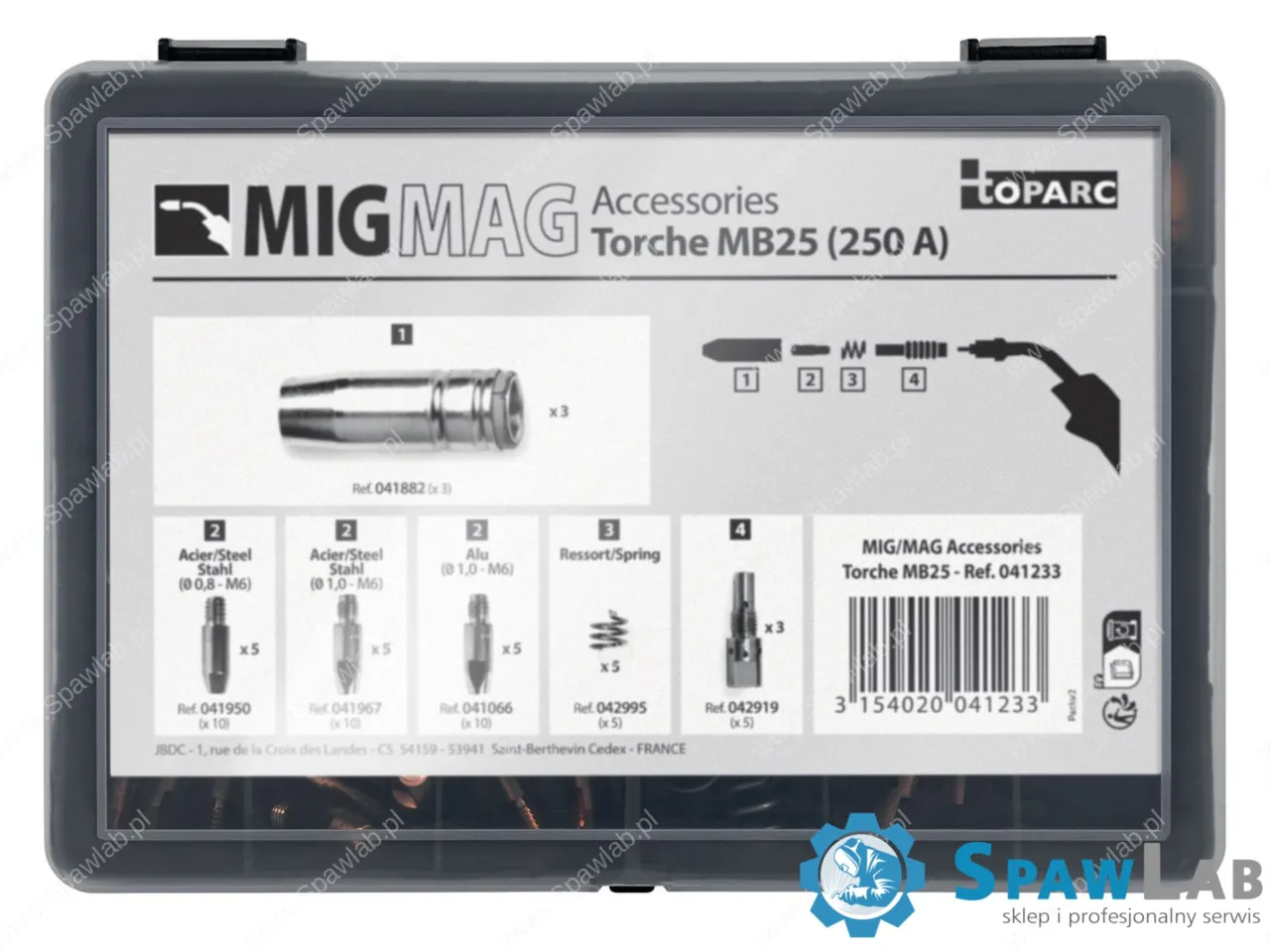 GYS Torch MB 25 Accessories BOX 41233, zdjęcie 2