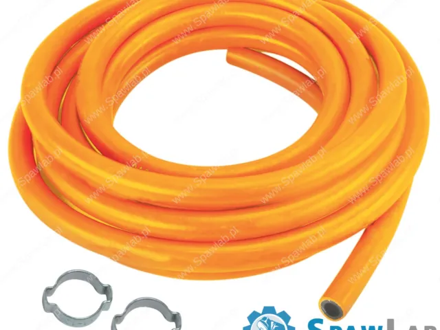 GYS Wąż Gazowy 4m PROPAN (Ø6.3mm) + Zaciski 38851