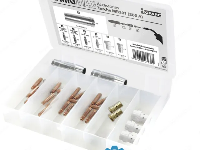 GYS Zestaw materiałów eksploatacyjnych MB501 TORCH (MIG 500 A) 72381