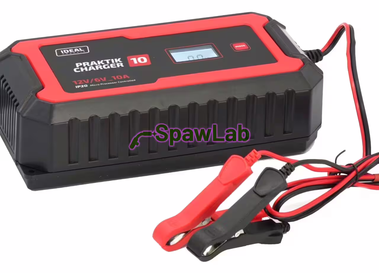 Ideal Praktik Charger 10 LCD 6/12V, zdjęcie 2
