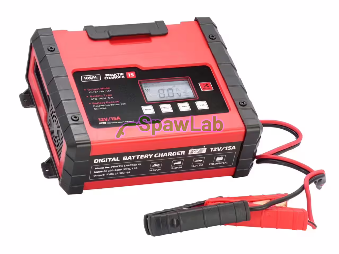 Ideal Praktik Charger 15 LCD 12V