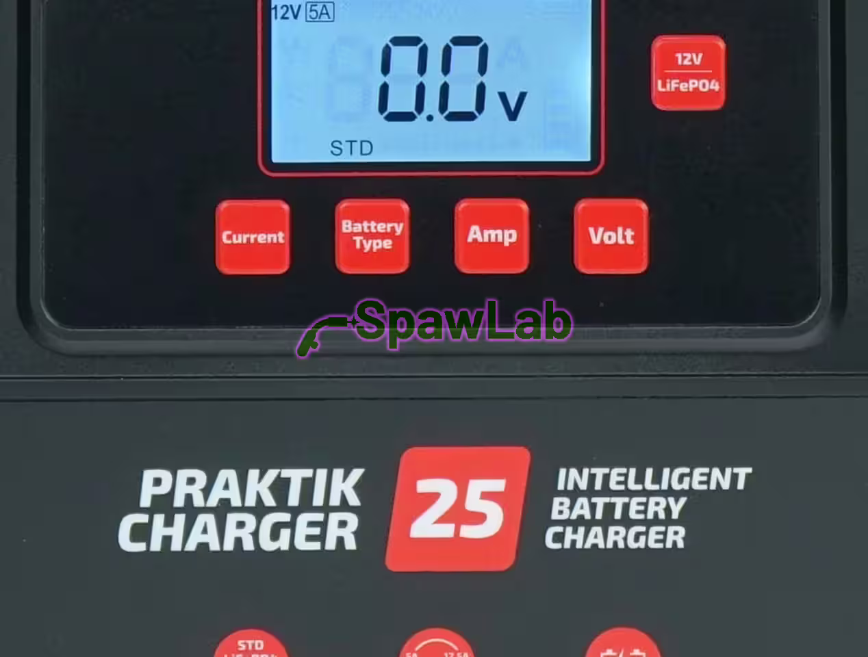 Ideal Praktik Charger 25 LCD 12/24V, zdjęcie 4