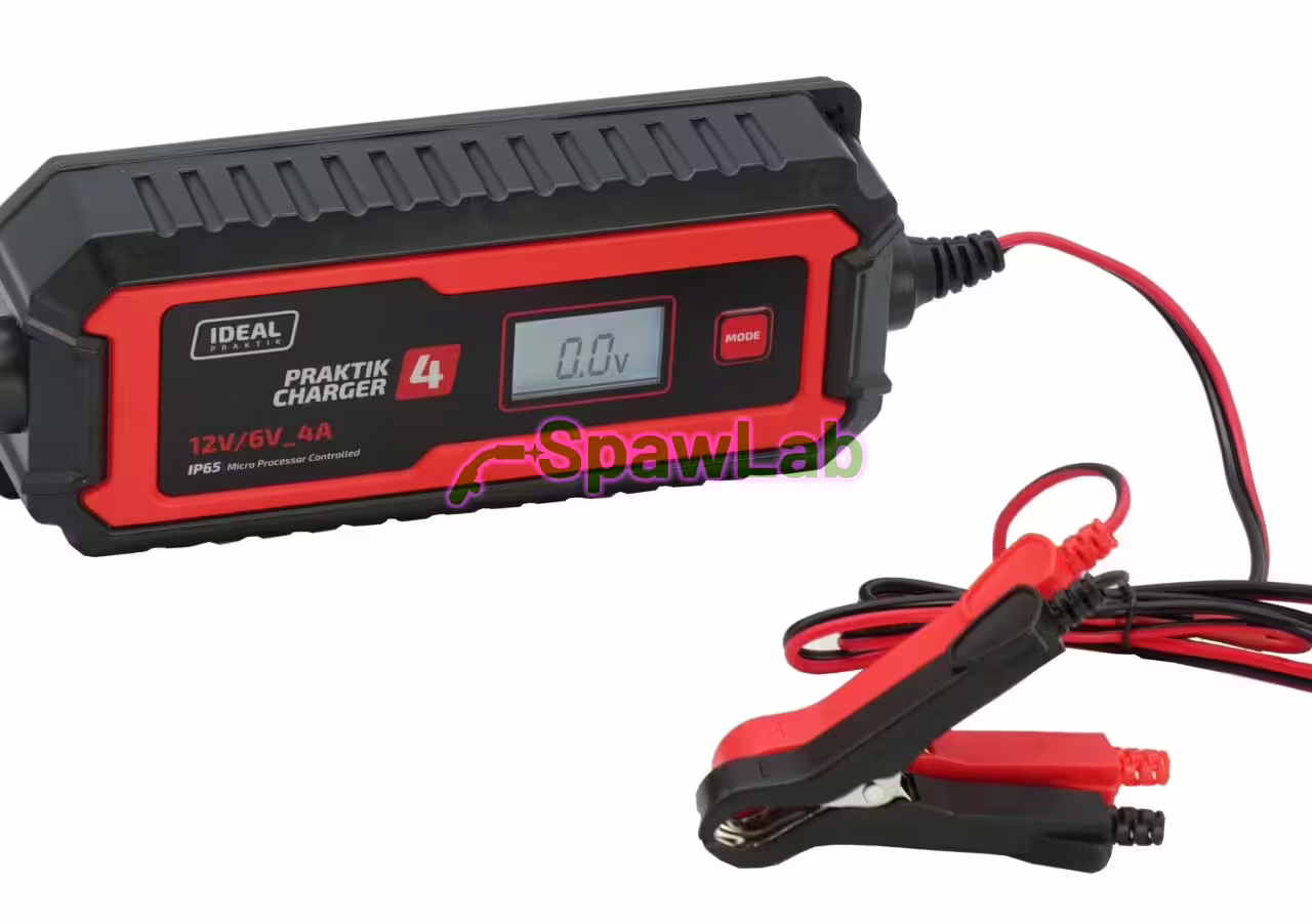 Ideal Praktik Charger 4 LCD 6/12V, zdjęcie 2