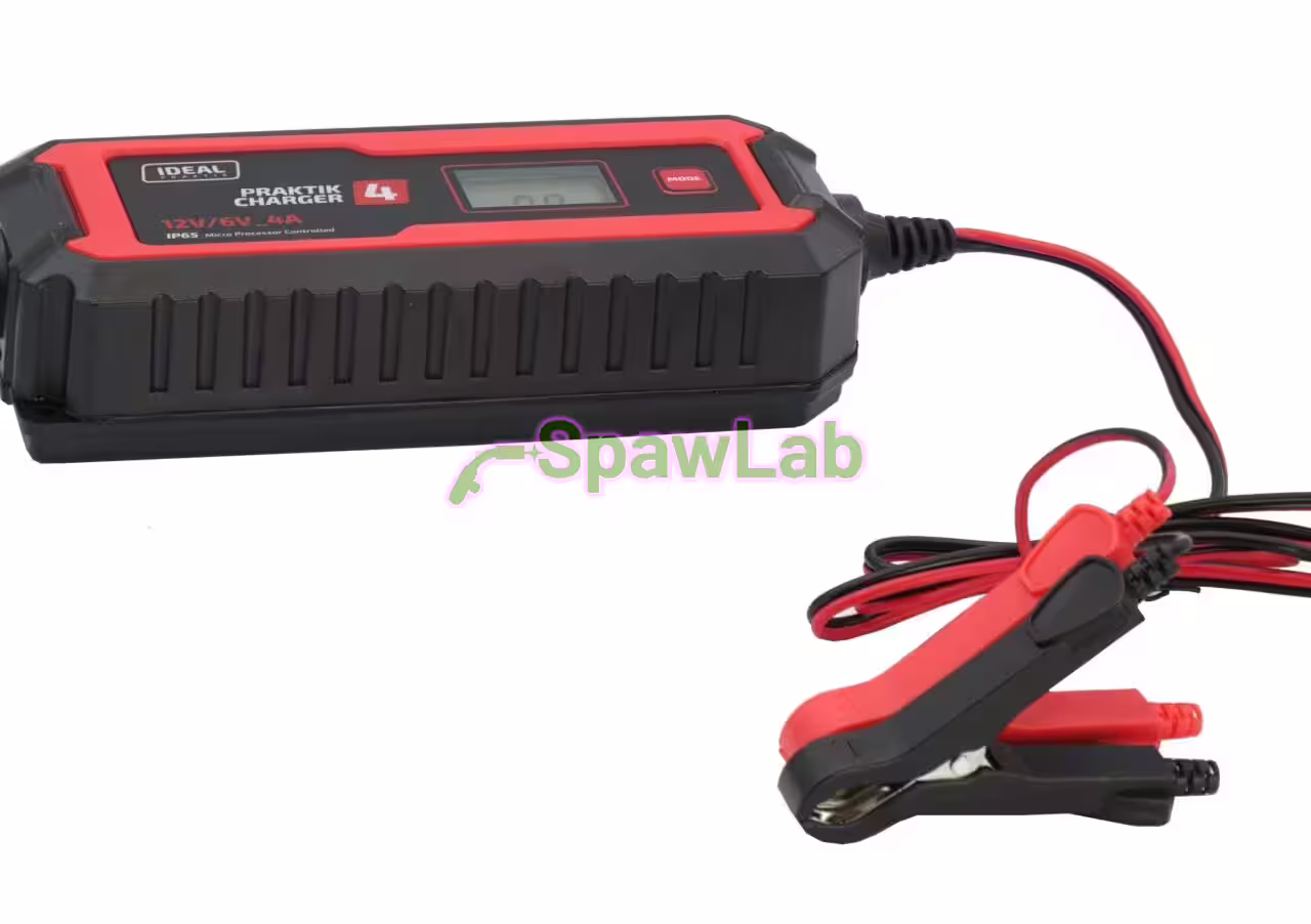 Ideal Praktik Charger 4 LCD 6/12V, zdjęcie 3