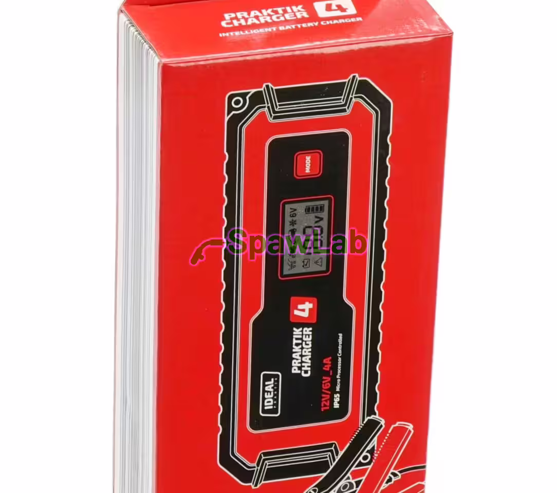 Ideal Praktik Charger 4 LCD 6/12V, zdjęcie 4