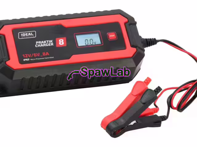 Ideal Praktik Charger 8 LCD 6/12V