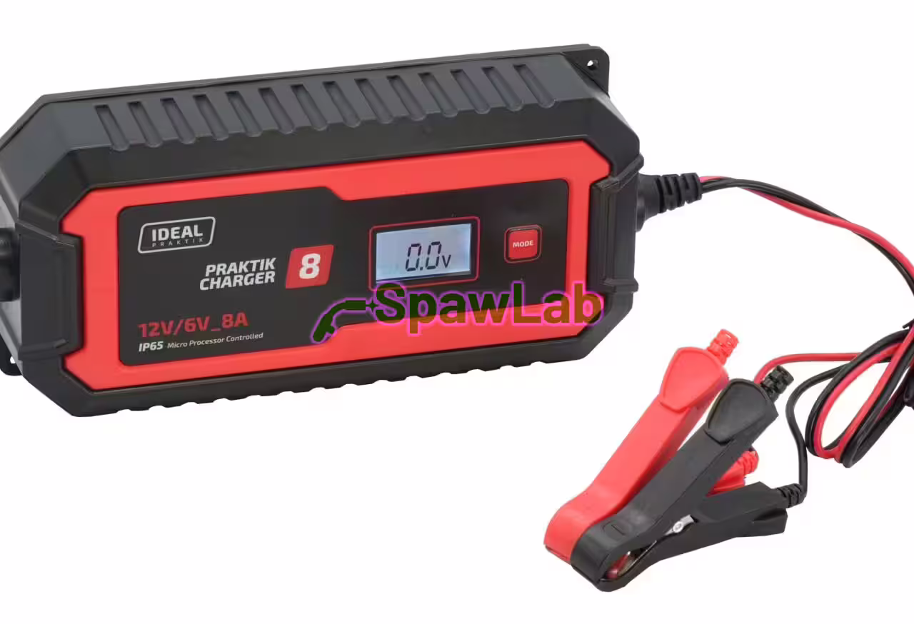 Ideal Praktik Charger 8 LCD 6/12V, zdjęcie 3