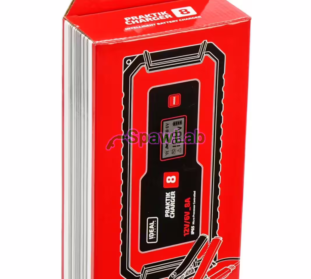 Ideal Praktik Charger 8 LCD 6/12V, zdjęcie 4