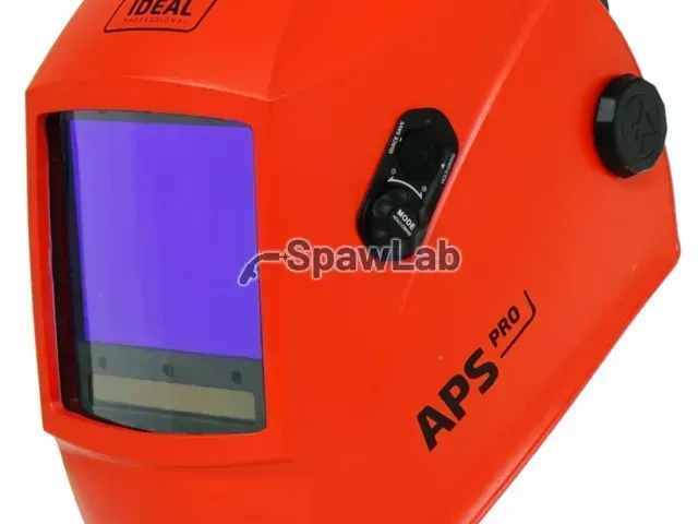Ideal Przyłbica automatyczna APS Pro 999D-AMS+ RED MATT