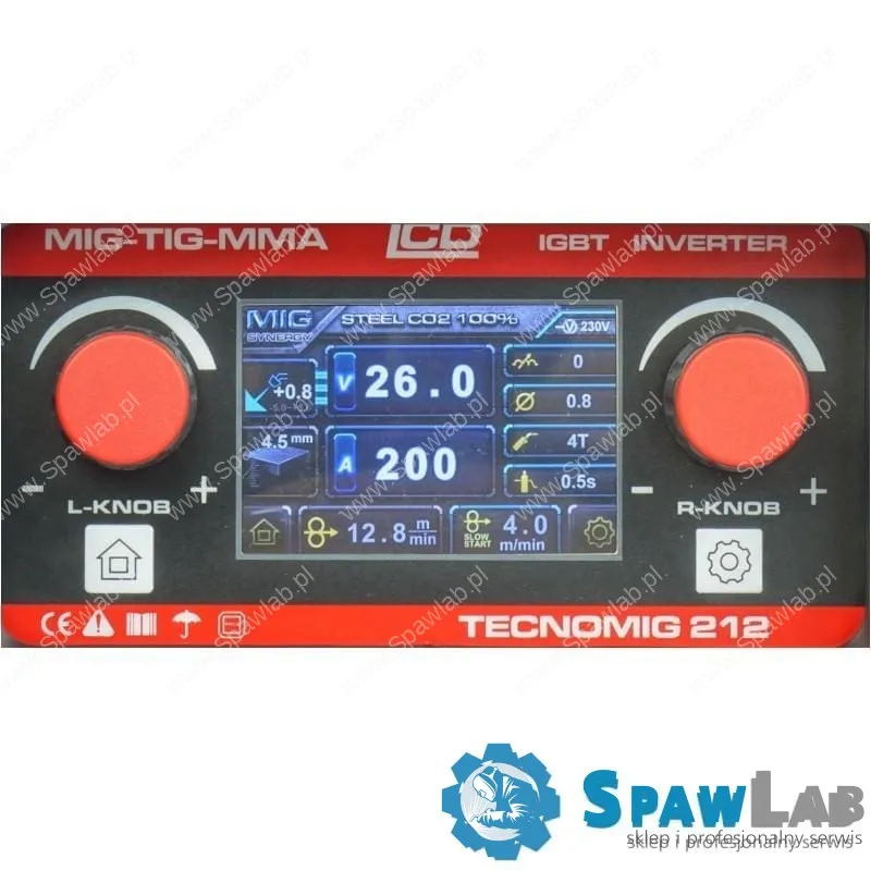 Ideal Tecno MIG 212 LCD Synergic, zdjęcie 3