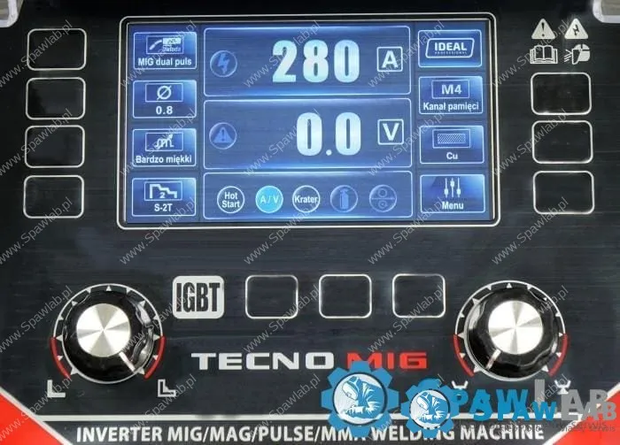 Ideal Tecno MIG 366 Pulse Synergic LCD, zdjęcie 7