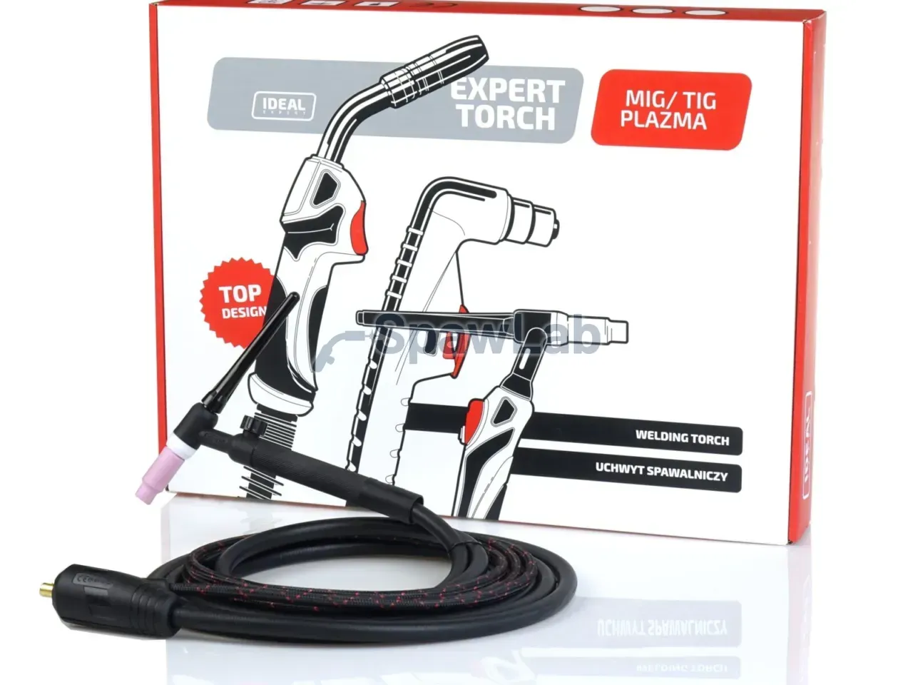 Ideal Uchwyt spawalniczy TIG 17 4m DX25 Single Expert, zdjęcie 5