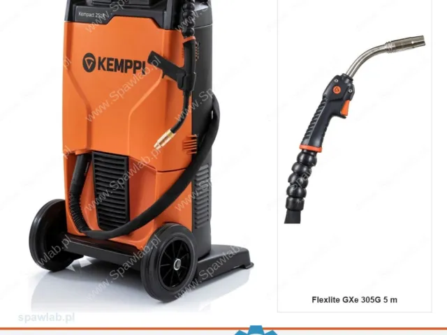 Kemppi Kempact 251R, chłodzony gazem, uchwyt GXe 305G 5 m