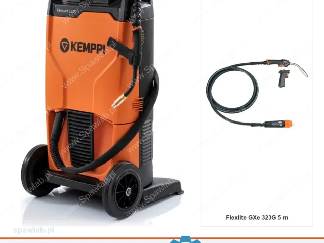 Kemppi Kempact 253R, chłodzony gazem, uchwyt GXe 323G 5 m