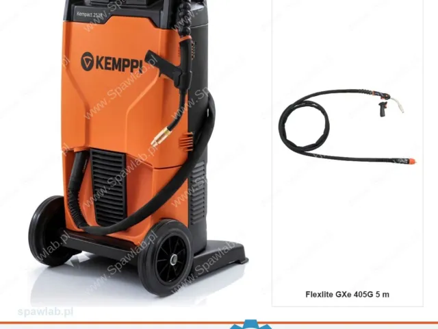 Kemppi Kempact 253R, chłodzony gazem, uchwyt GXe 405G 5 m