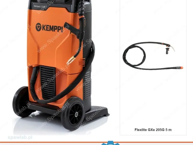 Kemppi Kempact 323R, chłodzony gazem, uchwyt GXe 205G 5 m