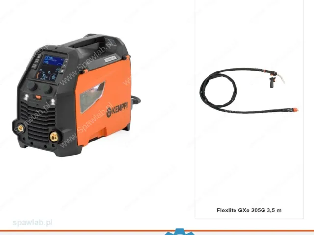 Kemppi Master M 205 GM, chłodzony gazem, uchwyt GXe 205G 3,5 m