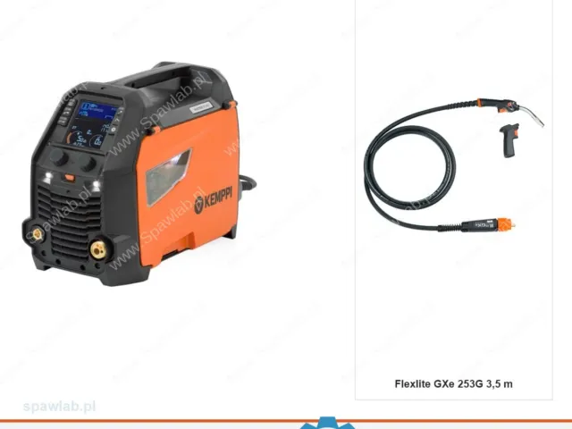 Kemppi Master M 205 GM, chłodzony gazem, uchwyt GXe 253G 3,5 m