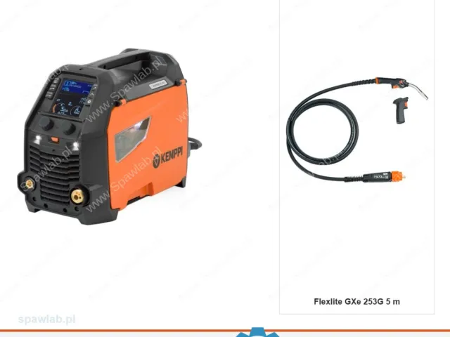 Kemppi Master M 205 GM, chłodzony gazem, uchwyt GXe 253G 5 m