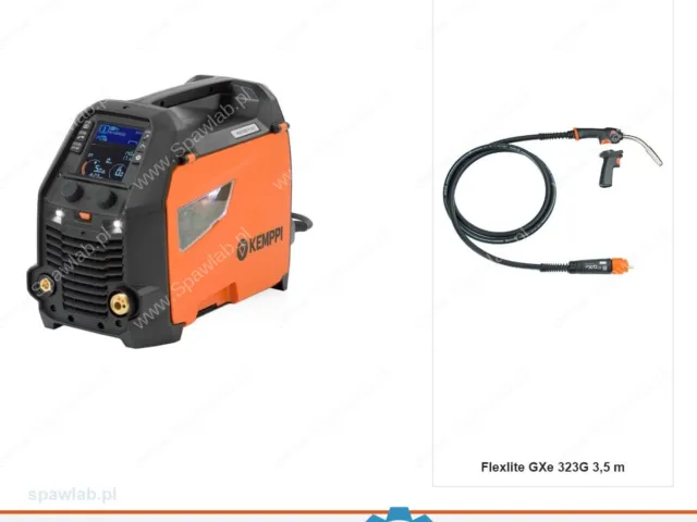 Kemppi Master M 205 GM, chłodzony gazem, uchwyt GXe 323G 3,5 m