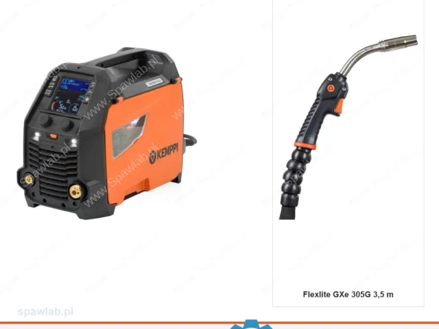Kemppi Master M 323 GM, chłodzony gazem, uchwyt GXe 305G 3,5 m