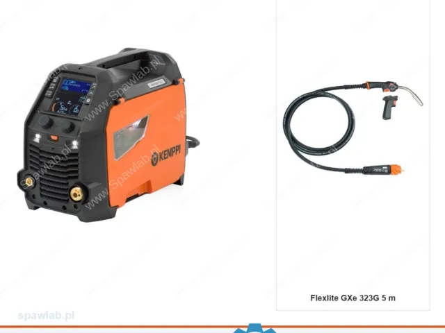 Kemppi Master M 323 GM, chłodzony gazem, uchwyt GXe 323G 5 m