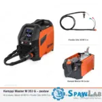 Kemppi Master M 353 G, chłodzony cieczą, uchwyt GXe 305W 5 m