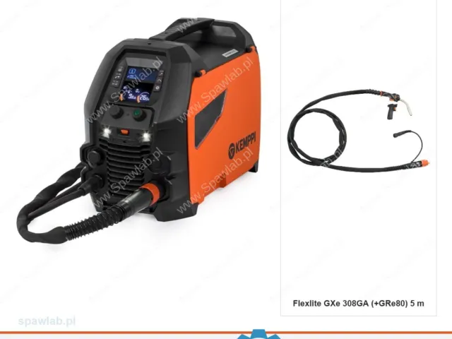 Kemppi Master M 353 G, chłodzony gazem, uchwyt GXe 308GA 5 m