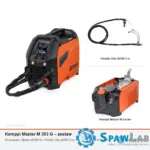 Kemppi Master M 353 G, chłodzony cieczą, uchwyt GXe 405W 5 m
