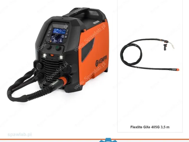 Kemppi Master M 355 G, chłodzony gazem, uchwyt GXe 405G 3,5 m
