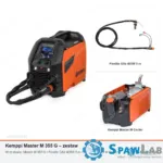 Kemppi Master M 355 G, chłodzony cieczą, uchwyt GXe 405W 5 m