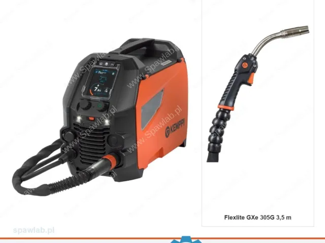 Kemppi Master M 358 G, chłodzony gazem, uchwyt GXe 305G 3,5 m