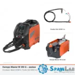 Kemppi Master M 358 G, chłodzony cieczą, uchwyt GXe 305W 5 m