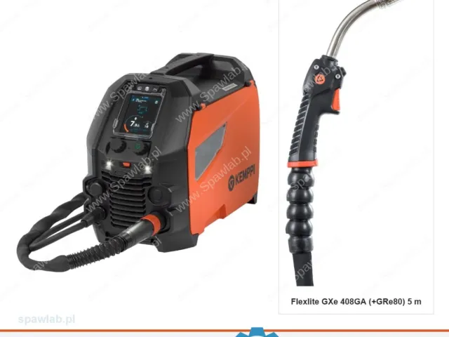 Kemppi Master M 358 G, chłodzony gazem, uchwyt GXe 408GA 5 m