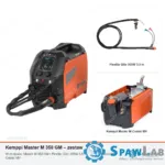 Kemppi Master M 358 GM, chłodzony cieczą, uchwyt GXe 305W 3,5 m