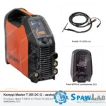 Kemppi Master T 355 DC G, chłodzony gazem, panel podstawowy, uchwyt TX 225G 4 m