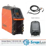 Kemppi Master T 505 ACDC GM, chłodzony gazem, panel TFT 7″, uchwyt TX 225G 4 m