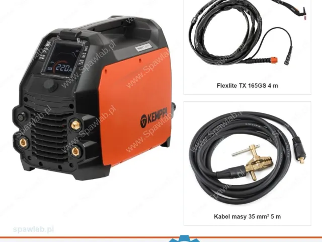 Kemppi Minarc T 223 ACDC GM, chłodzony gazem, uchwyt TX 165GS 4 m