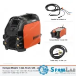 Kemppi Minarc T 223 ACDC GM, chłodzony cieczą, uchwyt TX 255WS 4 m