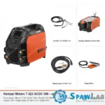 Kemppi Minarc T 223 ACDC GM, chłodzony cieczą, uchwyt TX 255WS 4 m + pedał FR41
