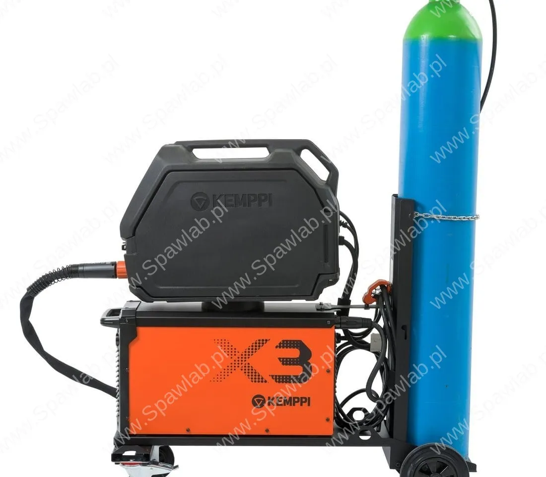 Kemppi X3 FastMig Pulse 450 G, chłodzony gazem, podajnik HD300 Rotameter, przewód 10 m, zdjęcie 4