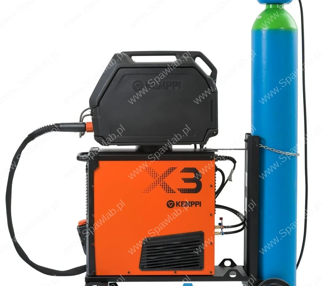 Kemppi X3 FastMig Pulse 450 W, chłodzony cieczą, podajnik HD300, przewód 10 m, zdjęcie 4