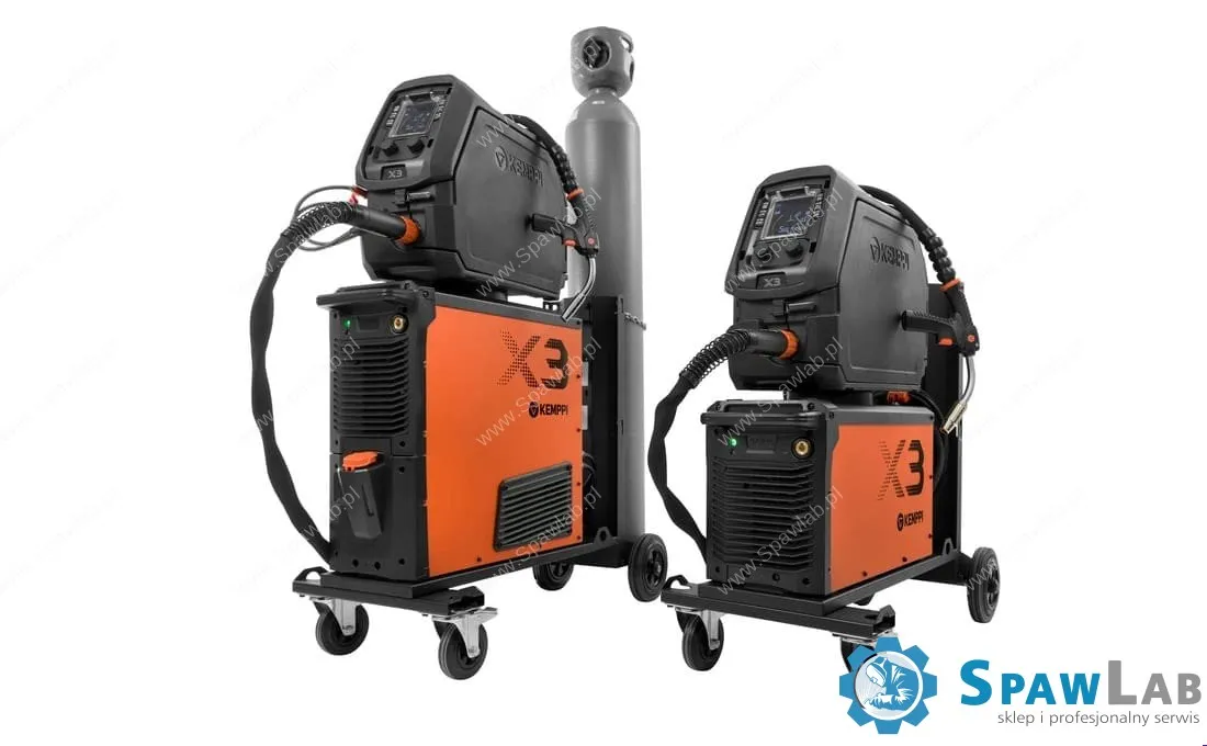 Kemppi X3 FastMig Pulse 450 W, chłodzony cieczą, podajnik HD300, przewód 10 m, zdjęcie 5