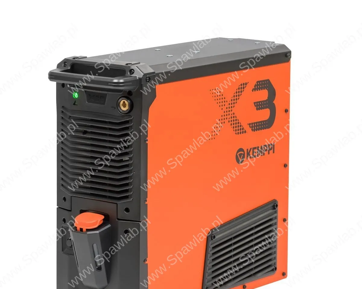 Kemppi X3 FastMig Syn 420 W, chłodzony cieczą, podajnik HD300 Rotameter, przewód 10 m, zdjęcie 3
